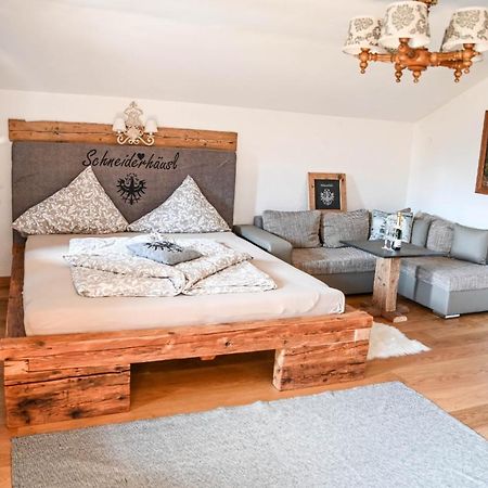 Ferienhaus Schneiderhaeusl Zillertal Stummerberg Exteriör bild