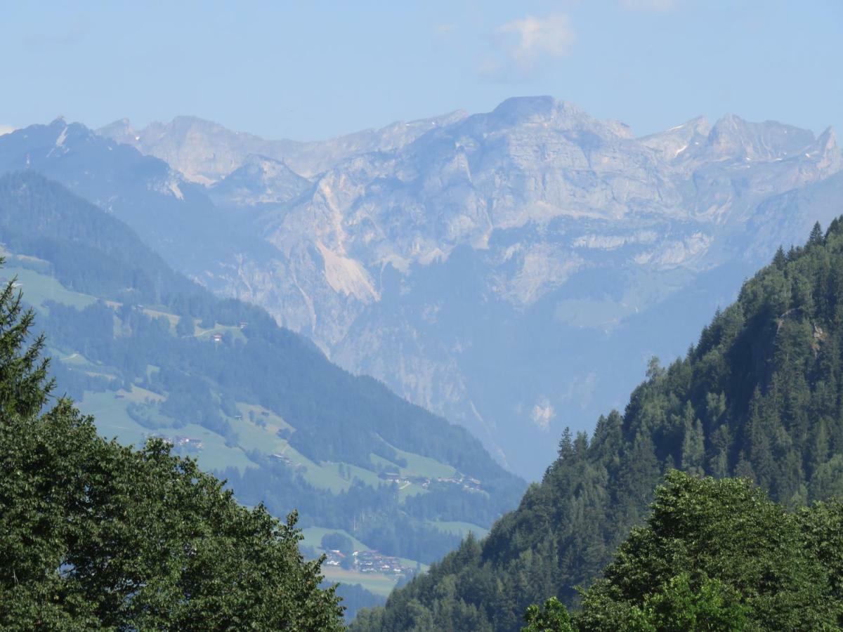 Ferienhaus Schneiderhaeusl Zillertal Stummerberg Exteriör bild